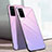 Silikon Schutzhülle Rahmen Tasche Hülle Spiegel Farbverlauf Regenbogen für Huawei Honor V30 Pro 5G Rosa