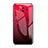 Silikon Schutzhülle Rahmen Tasche Hülle Spiegel Farbverlauf Regenbogen für Huawei Mate 10 Rot