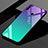 Silikon Schutzhülle Rahmen Tasche Hülle Spiegel Farbverlauf Regenbogen für Huawei Nova 4e Grün