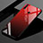 Silikon Schutzhülle Rahmen Tasche Hülle Spiegel Farbverlauf Regenbogen für Huawei Nova 4e Rot