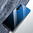 Silikon Schutzhülle Rahmen Tasche Hülle Spiegel Farbverlauf Regenbogen für Huawei Nova 5T Blau