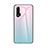 Silikon Schutzhülle Rahmen Tasche Hülle Spiegel Farbverlauf Regenbogen für Huawei Nova 6 5G