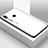 Silikon Schutzhülle Rahmen Tasche Hülle Spiegel Farbverlauf Regenbogen für Huawei Y9 (2019) Weiß