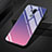Silikon Schutzhülle Rahmen Tasche Hülle Spiegel Farbverlauf Regenbogen für LG G7