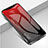 Silikon Schutzhülle Rahmen Tasche Hülle Spiegel Farbverlauf Regenbogen für Oppo Find X Rot