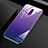 Silikon Schutzhülle Rahmen Tasche Hülle Spiegel Farbverlauf Regenbogen für Oppo Reno Z Violett