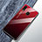 Silikon Schutzhülle Rahmen Tasche Hülle Spiegel Farbverlauf Regenbogen für Samsung Galaxy A40 Rot