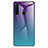 Silikon Schutzhülle Rahmen Tasche Hülle Spiegel Farbverlauf Regenbogen für Samsung Galaxy A9s Plusfarbig