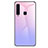 Silikon Schutzhülle Rahmen Tasche Hülle Spiegel Farbverlauf Regenbogen für Samsung Galaxy A9s Violett