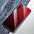 Silikon Schutzhülle Rahmen Tasche Hülle Spiegel Farbverlauf Regenbogen für Samsung Galaxy Note 10 5G Rot