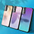 Silikon Schutzhülle Rahmen Tasche Hülle Spiegel Farbverlauf Regenbogen für Samsung Galaxy S22 5G