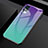 Silikon Schutzhülle Rahmen Tasche Hülle Spiegel Farbverlauf Regenbogen für Vivo X51 5G