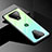 Silikon Schutzhülle Rahmen Tasche Hülle Spiegel Farbverlauf Regenbogen für Xiaomi Black Shark 3 Pro Cyan