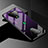 Silikon Schutzhülle Rahmen Tasche Hülle Spiegel Farbverlauf Regenbogen für Xiaomi Black Shark 3 Pro Violett