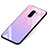 Silikon Schutzhülle Rahmen Tasche Hülle Spiegel Farbverlauf Regenbogen für Xiaomi Pocophone F1 Rosa