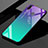 Silikon Schutzhülle Rahmen Tasche Hülle Spiegel Farbverlauf Regenbogen für Xiaomi Redmi 7 Grün