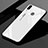 Silikon Schutzhülle Rahmen Tasche Hülle Spiegel Farbverlauf Regenbogen für Xiaomi Redmi 7 Weiß