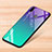 Silikon Schutzhülle Rahmen Tasche Hülle Spiegel Farbverlauf Regenbogen für Xiaomi Redmi Note 7 Grün