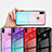 Silikon Schutzhülle Rahmen Tasche Hülle Spiegel Farbverlauf Regenbogen für Xiaomi Redmi Note 7 Pro
