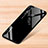 Silikon Schutzhülle Rahmen Tasche Hülle Spiegel Farbverlauf Regenbogen für Xiaomi Redmi Note 7 Schwarz