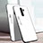 Silikon Schutzhülle Rahmen Tasche Hülle Spiegel Farbverlauf Regenbogen für Xiaomi Redmi Note 8 Pro Weiß