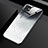 Silikon Schutzhülle Rahmen Tasche Hülle Spiegel Farbverlauf Regenbogen H01 für Apple iPhone 11 Grau