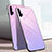 Silikon Schutzhülle Rahmen Tasche Hülle Spiegel Farbverlauf Regenbogen H01 für Huawei Honor 20 Pro Rosa