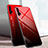 Silikon Schutzhülle Rahmen Tasche Hülle Spiegel Farbverlauf Regenbogen H01 für Huawei Honor 20 Pro Rot