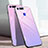 Silikon Schutzhülle Rahmen Tasche Hülle Spiegel Farbverlauf Regenbogen H01 für Huawei Honor V20 Rosa