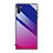 Silikon Schutzhülle Rahmen Tasche Hülle Spiegel Farbverlauf Regenbogen H01 für Samsung Galaxy Note 10 Pink