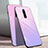 Silikon Schutzhülle Rahmen Tasche Hülle Spiegel Farbverlauf Regenbogen H01 für Xiaomi Mi 9T Rosa