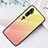 Silikon Schutzhülle Rahmen Tasche Hülle Spiegel Farbverlauf Regenbogen H01 für Xiaomi Mi Note 10