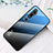 Silikon Schutzhülle Rahmen Tasche Hülle Spiegel Farbverlauf Regenbogen H01 für Xiaomi Mi Note 10 Blau