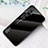 Silikon Schutzhülle Rahmen Tasche Hülle Spiegel Farbverlauf Regenbogen H01 für Xiaomi Mi Note 10 Schwarz