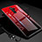 Silikon Schutzhülle Rahmen Tasche Hülle Spiegel Farbverlauf Regenbogen H01 für Xiaomi Redmi Note 8 Pro Rot