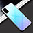 Silikon Schutzhülle Rahmen Tasche Hülle Spiegel Farbverlauf Regenbogen H02 für Huawei Honor V30 Pro 5G Plusfarbig