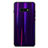 Silikon Schutzhülle Rahmen Tasche Hülle Spiegel Farbverlauf Regenbogen H04 für Samsung Galaxy S10e Violett