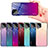 Silikon Schutzhülle Rahmen Tasche Hülle Spiegel Farbverlauf Regenbogen JD1 für Samsung Galaxy M53 5G