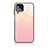 Silikon Schutzhülle Rahmen Tasche Hülle Spiegel Farbverlauf Regenbogen JD1 für Samsung Galaxy M53 5G Rosa