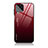 Silikon Schutzhülle Rahmen Tasche Hülle Spiegel Farbverlauf Regenbogen JD1 für Samsung Galaxy M53 5G Rot