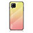Silikon Schutzhülle Rahmen Tasche Hülle Spiegel Farbverlauf Regenbogen LS1 für Samsung Galaxy A42 5G Gelb