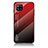 Silikon Schutzhülle Rahmen Tasche Hülle Spiegel Farbverlauf Regenbogen LS1 für Samsung Galaxy A42 5G Rot