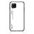 Silikon Schutzhülle Rahmen Tasche Hülle Spiegel Farbverlauf Regenbogen LS1 für Samsung Galaxy A42 5G Weiß