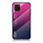 Silikon Schutzhülle Rahmen Tasche Hülle Spiegel Farbverlauf Regenbogen LS1 für Samsung Galaxy Note 10 Lite Pink