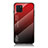 Silikon Schutzhülle Rahmen Tasche Hülle Spiegel Farbverlauf Regenbogen LS1 für Samsung Galaxy Note 10 Lite Rot