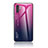 Silikon Schutzhülle Rahmen Tasche Hülle Spiegel Farbverlauf Regenbogen LS1 für Samsung Galaxy Note 10 Plus 5G Pink