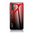 Silikon Schutzhülle Rahmen Tasche Hülle Spiegel Farbverlauf Regenbogen LS1 für Samsung Galaxy Note 10 Plus 5G Rot