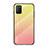 Silikon Schutzhülle Rahmen Tasche Hülle Spiegel Farbverlauf Regenbogen LS1 für Xiaomi Poco M3 Gelb