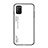 Silikon Schutzhülle Rahmen Tasche Hülle Spiegel Farbverlauf Regenbogen LS1 für Xiaomi Poco M3 Weiß