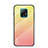 Silikon Schutzhülle Rahmen Tasche Hülle Spiegel Farbverlauf Regenbogen LS1 für Xiaomi Redmi 10X 5G Gelb